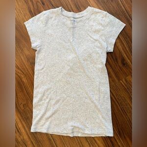 Brandy Melville Light Gray Tee